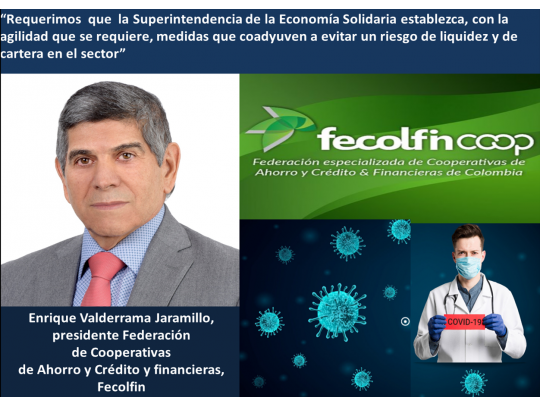 Fecolfin pide ayuda al Gobierno para las Cooperativas de Ahorro y Crédito