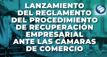 Procedimiento de Recuperación Empresarial ante las Cámaras de Comercio